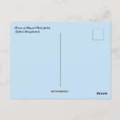 Shrine van Hazrat Shah Jalal in Sylhet Bangladesh Briefkaart (Achterkant)