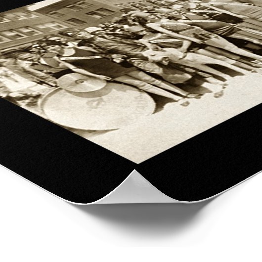 Shriner Beauty Parade Foto 1925 Poster (Hoek)