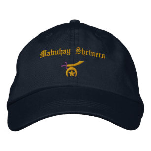 Shriner Geborduurd Geborduurde Pet