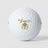 Shriner golfballen (Voorkant)