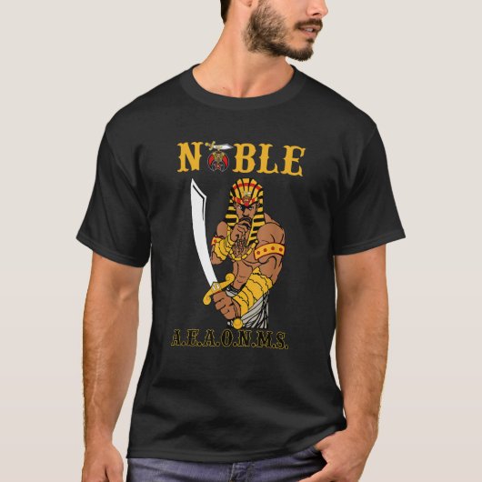 Shriner Noble PHAraoh Mason PH Shriner AEAONMS Fat T-shirt (Voorkant)