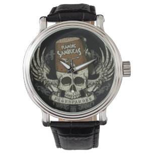 Shriner Skull Distress Watch Horloge