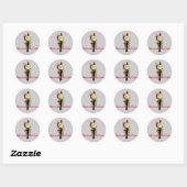 Shriners-editie Ronde Sticker (Vel)