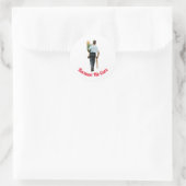 Shriners-editie Ronde Sticker (Tas)