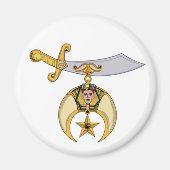 SHRINERS MAGNEET (Voorkant)