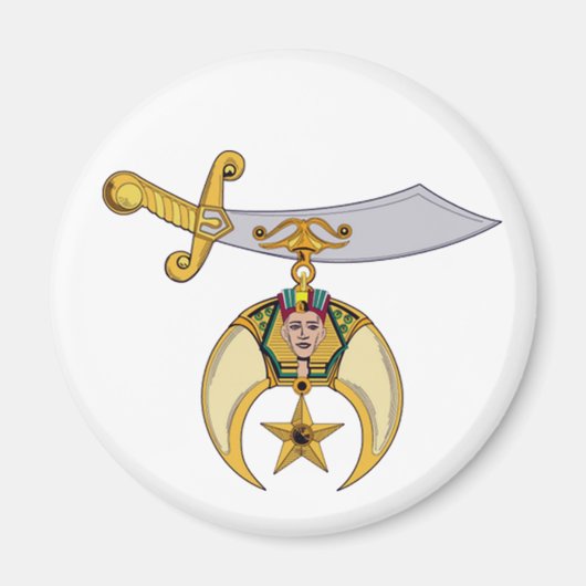 SHRINERS MAGNEET (Voorkant)
