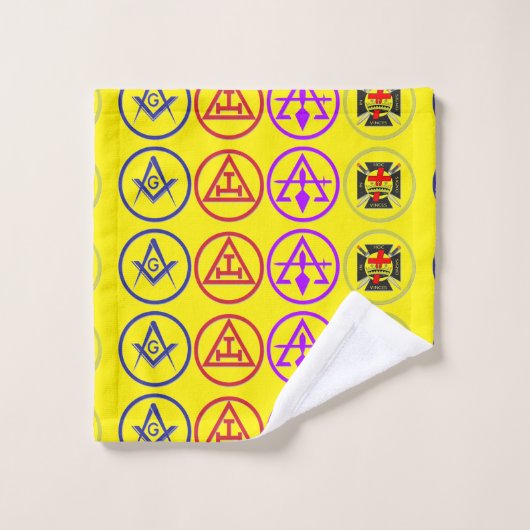 Shriner's Man Cave Bad Handdoek (Wasdoekje)