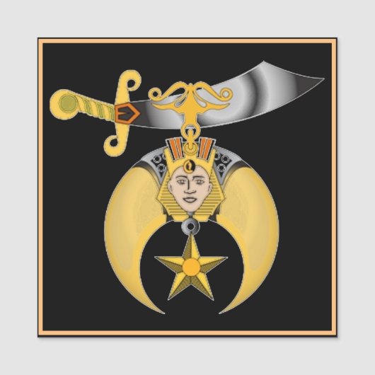Shriners Name Tag (Voorkant)