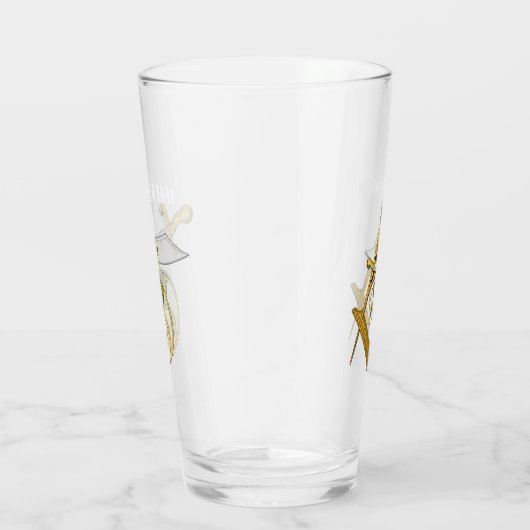 Shriners personaliseren glas (Rechts)