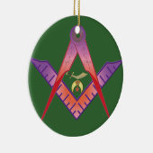 Shriners Roots Keramisch Ornament (Rechts)