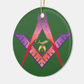 Shriners Roots Keramisch Ornament (Links)