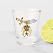 SHRINERS SHOT GLAS (Voorkant)