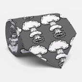 SHROOM! -b/w Stropdas (Opgerold)