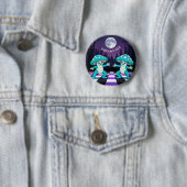 Shroom Boogie Badge Ronde Button 5,7 Cm (In situ)