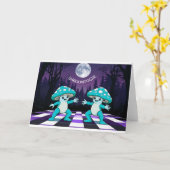 Shroom Boogie Tshirt Kaart (Gele Bloem)