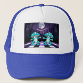 Shroom Boogie Tshirt Trucker Pet (Voorkant)