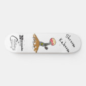 Shroom Kaboom Persoonlijk Skateboard (Horizontaal)