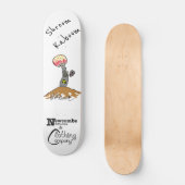 Shroom Kaboom Persoonlijk Skateboard (Voorkant)