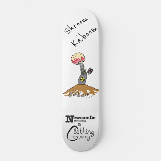 Shroom Kaboom Persoonlijk Skateboard (Voorkant)