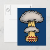 SHROOM! -kleur Briefkaart (Voorkant / Achterkant)