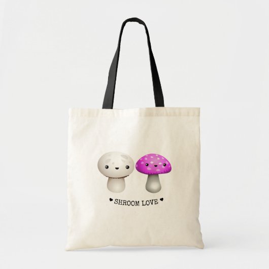 Shroom Love | Kawaii | CANVAS TAS (Voorkant)