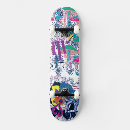 Shroom Paradise Skateboard (Voorkant)