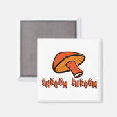 Shroom Shroom (Paddestoel) Magneet (Voorkant / Achterkant)