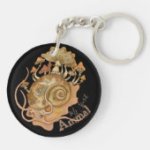 Shroom Snail-Sleutelhanger Sleutelhanger (Achterkant)