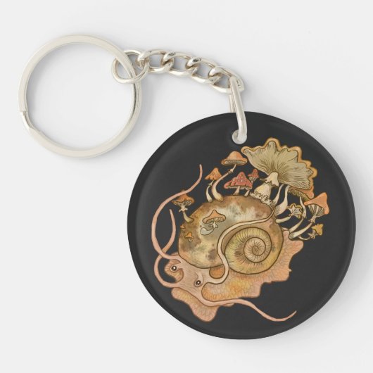 Shroom Snail-Sleutelhanger Sleutelhanger (Voorkant)