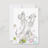 Shroombunnies Bedankkaart (Voorkant)