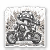 Shroomed Skeleton Cruise Sticker (Voorkant)