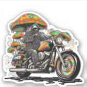 Shroomed Skeleton Cruise Sticker (Voorkant)