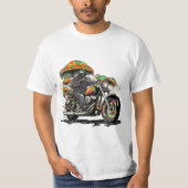 Shroomed Skeleton Cruise T-shirt (Voorkant)