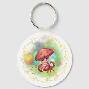 Shroomoscope Schorpioen Sleutelhanger