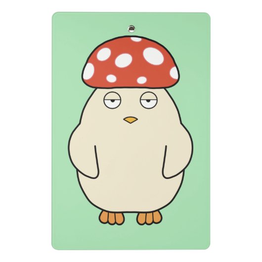 Shroompey Chick Mini Klembord (Achterkant)