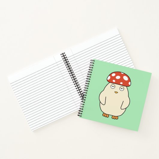 Shroompey Chick Notitieboek (Binnen)