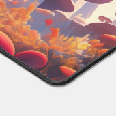 Shroomscape Whimsical Mushroom Field Bureaumat (Hoek)