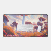 Shroomscape Whimsical Mushroom Field Bureaumat (Keyboard & Muis)