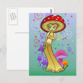 Shroomy2-Briefkaart Briefkaart (Voorkant / Achterkant)