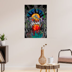 Shroomy monster zon poster