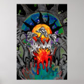 Shroomy monster zon poster (Voorkant)