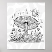 SHROOMY Poster papier (mat) (Voorkant)