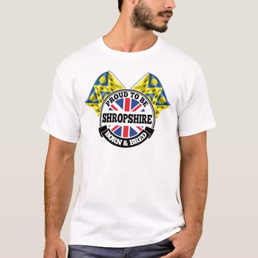 Shropshire Born en Bred T-shirt (Voorkant)