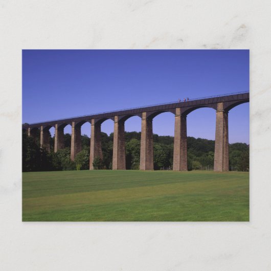 Shropshire Union Canal Aqueduct, Pont Cysyllte Briefkaart (Voorkant)