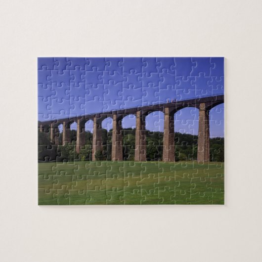 Shropshire Union Canal Aqueduct, Pont Cysyllte, Legpuzzel (Horizontaal)