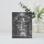 Shroud of Turin Briefkaart (Staand voorkant)