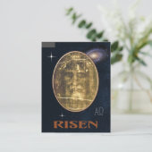 Shroud of Turin Briefkaart (Staand voorkant)