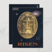 Shroud of Turin Briefkaart (Voorkant / Achterkant)