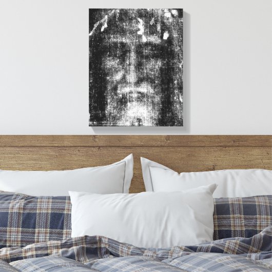 Shroud of Turin Canvas Afdruk (Insitu (Slaapkamer))