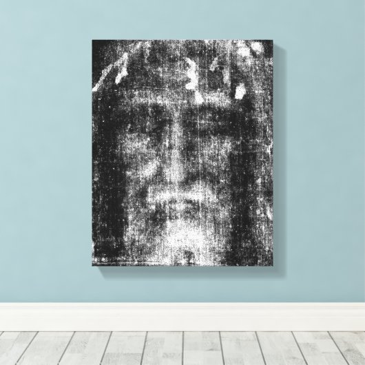 Shroud of Turin Canvas Afdruk (Insitu (Houten vloer))